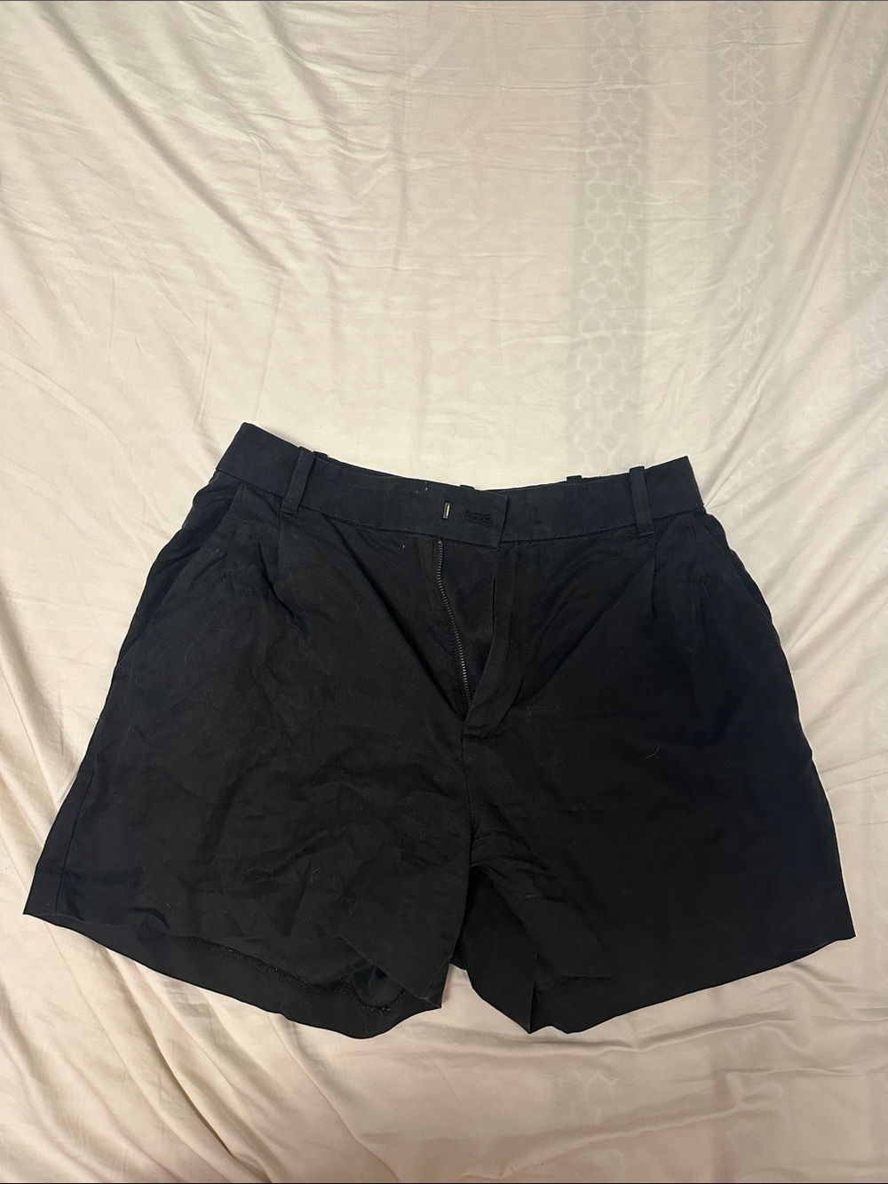 Madewell black Harlow shorts, size 8